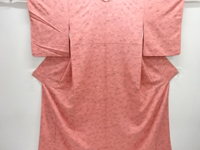 JAPANESE KIMONO / KOMON / SILK / PINECONE